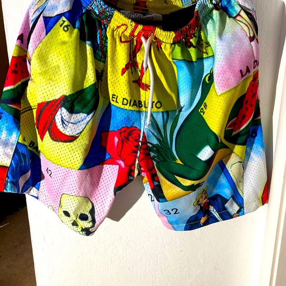 Cool Men’s Shorts Loteria design - Picture 1 of 4